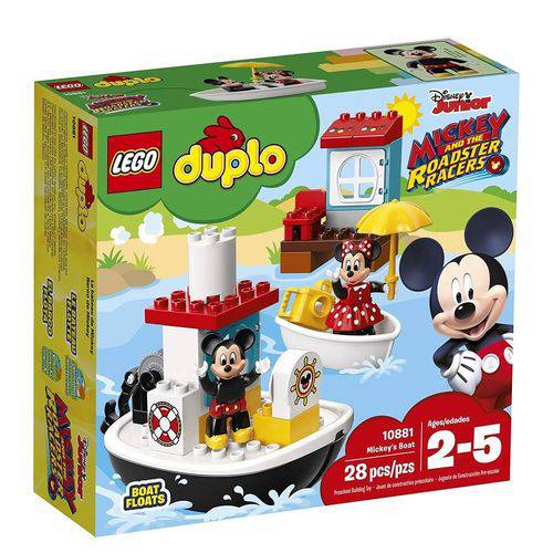 O Barco do Mickey LEGO Duplo 28 Pçs - 10881