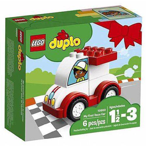 O Meu Primeiro Carro de Corrida - Lego Duplo