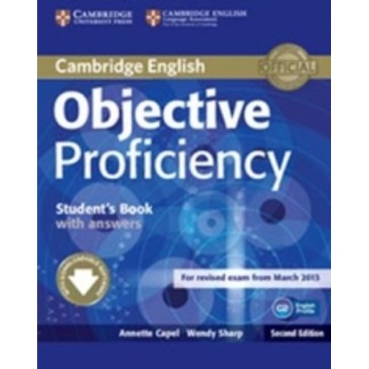 Objective Proficiency Students Book With Answers - Cambridge
