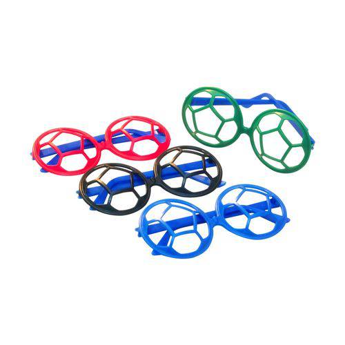 Óculos Bola Colorido - Pacote com 6 Unidades