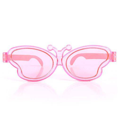 Óculos com Lente Mariposa Cristal C/10 Unds - Cores Sortidas