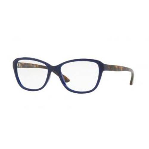 Óculos de Grau Grazi Massafera GZ3037 F064 Azul Tartaruga Lente Tam 54