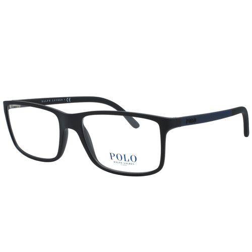 Óculos de Grau Polo Ralph Lauren Masculino Ph2126 5505 - Acetato Preto
