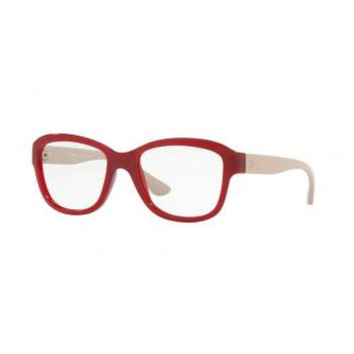Óculos de Grau Tecnol TN3045 F399 Vermelho Branco Lente Tam 51