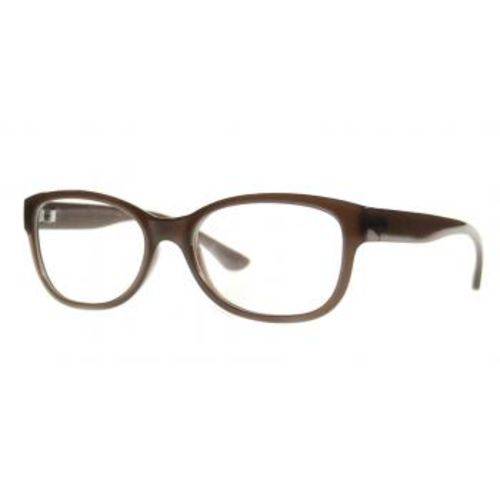 Óculos de Grau Tecnol TN3028 D787 Marrom Translúcido Lente Tam 53
