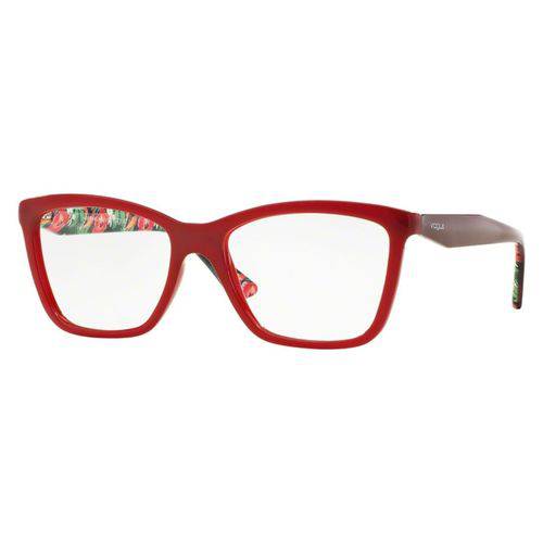 Óculos de Grau Vogue Feminino Vermelho VO5018L 2340 Tam.52