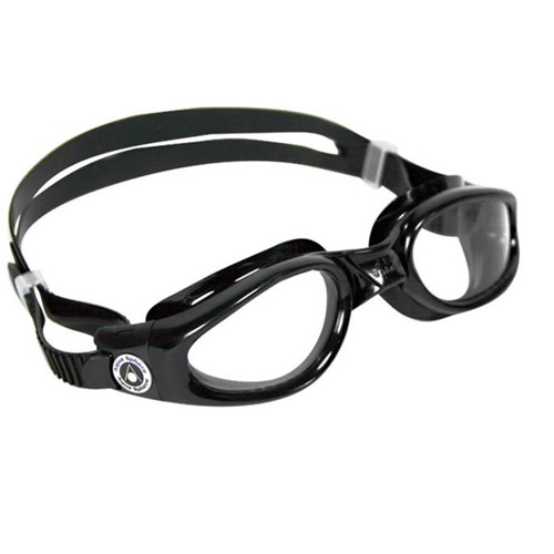 Óculos de Natação Aqua Sphere Kaiman Lente Transparente Masculino Preto