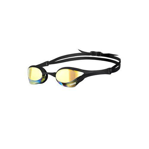 Óculos de Natação Cobra Ultra Mirror Preto e Amarelo Arena