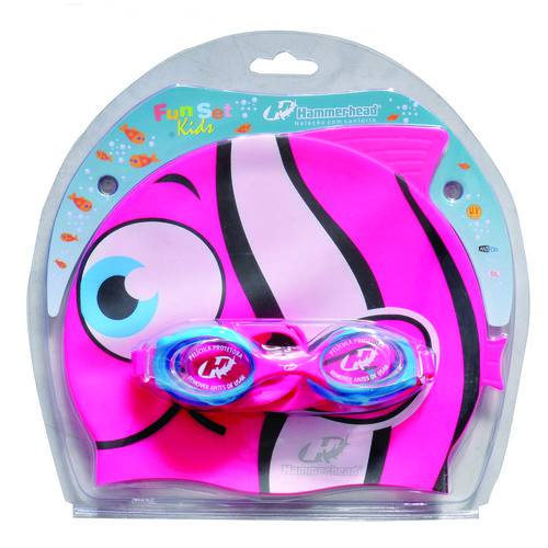 Óculos de Natação Fun Set Kids Hammerhead / Cristal-Pink
