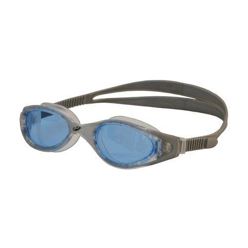 Óculos de Natação HammerHead Flame Adulto - Transparente / Azul