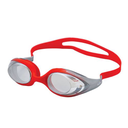Óculos de Natação Hammerhead Infinity Mirror / Espelhado-Prata-Vermelho