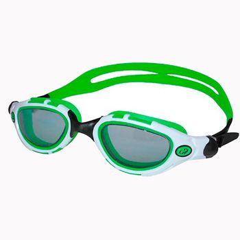 Óculos de Natação Hammerhead Liquid Branco e Verde Único