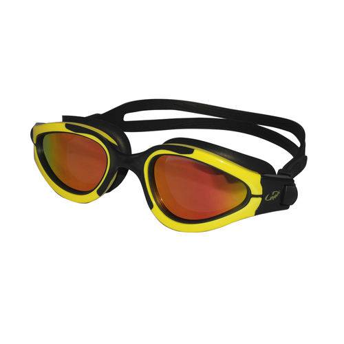 Óculos de Natação Hammerhead Offshore Polarizado Espelhado / Revo-Preto-Amarelo