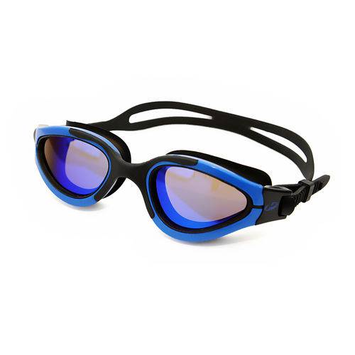 Óculos de Natação Hammerhead Offshore Polarizado Espelhado / Revo-Preto-Azul