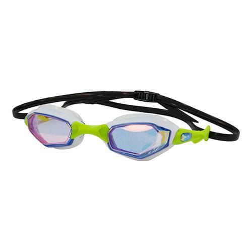 Óculos de Natação Hammerhead Solaris Espelhado / Revo-Azul-Branco-Verde