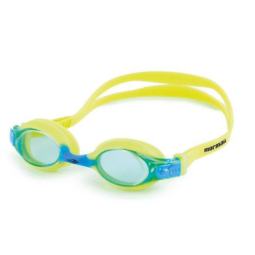 Óculos de Natação Mormaii Fish / Verde-Limão-Azul