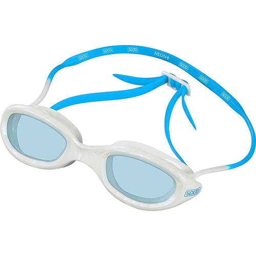 Óculos de Natação Speedo Neon Plus Branco e Azul Claro
