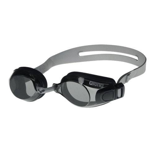 Óculos de Natação Unissex Zoom X-fit Arena - Cinza e Preto