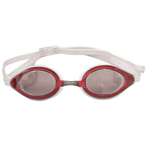 Óculos de Natação Zoop Adulto com Lente Policarbonato Espelhada Vermelho - Nautika 500300