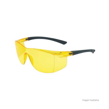 Óculos de Proteção em Policabornato SS01N-Y-AR CA 30013 Amarelo Super Safety
