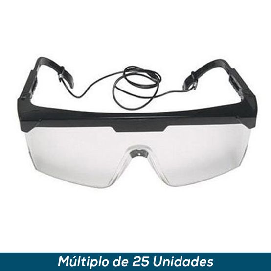 Óculos de Proteção 3M Pomp Vision 3000 Incolor