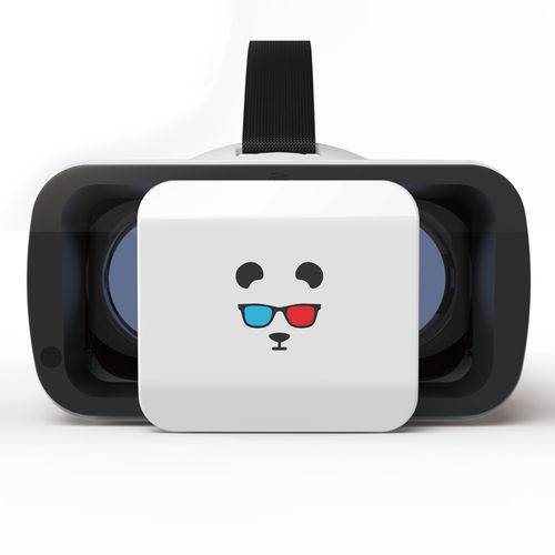 Óculos de Realidade Virtual 3D Infantil - Modelo VR Mini 3.0 (Cor Branca)