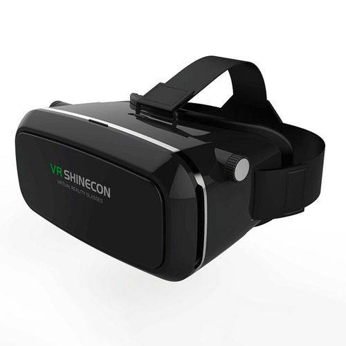 Óculos de Realidade Virtual Vr Shinecon 2.0 Preto + Controle