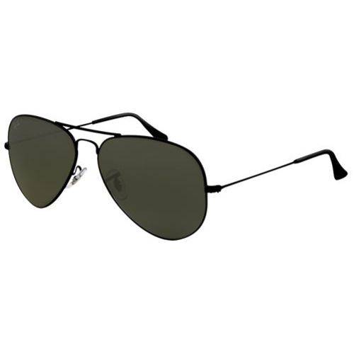 Óculos de Sol Aviador Masculino Preto Clássico