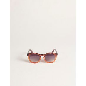Óculos de Sol Bicolor Degradê - Laranja U