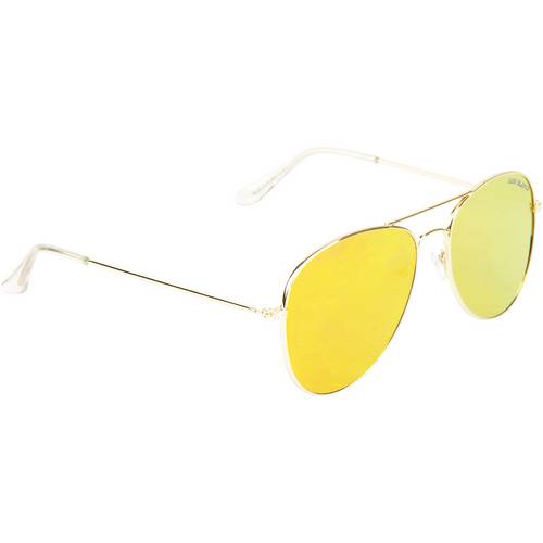 Óculos de Sol Cayo Blanco Feminino Aviador Vermelho / Dourado Único