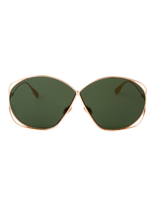 Óculos de Sol Christian Dior Dourado Tamanho 68