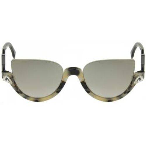 Óculos de Sol Fendi FF0138 Tartaruga Lente Prata Espelhada