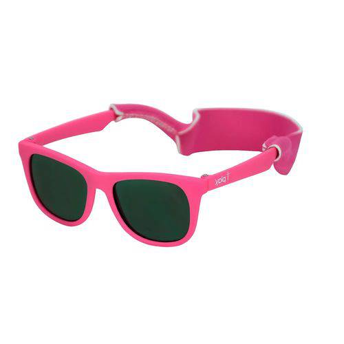 Óculos de Sol Flexível Pink 0 a 2 Anos com Proteção Solar