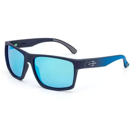 Oculos de Sol Mormaii Infantil Carmel Nxt / Azul Fosco-Azul Espelhada Polarizada
