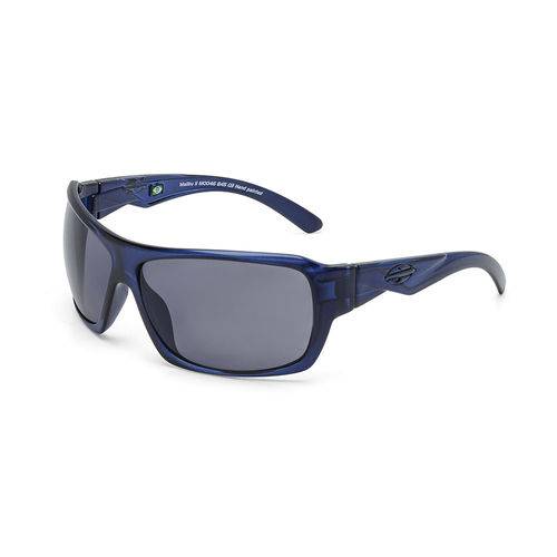 Óculos de Sol Mormaii Malibu 2 Translúcido / Azul-Cinza-Polarizado