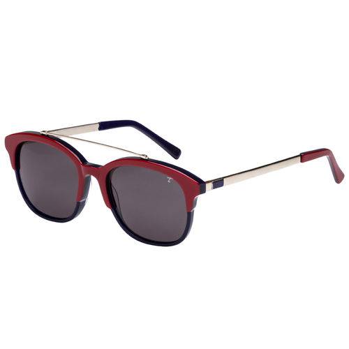 Óculos de Sol Tigor T Tigre Stt073 C01/50 Vermelho/azul