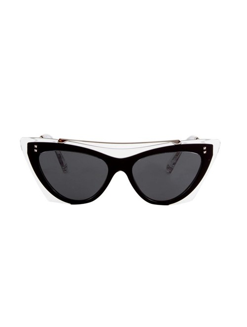 Óculos de Sol Valentino 4041 Transparente e Preto Tamanho 53