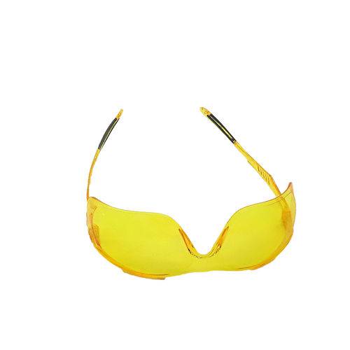 Óculos Esportivo Amarelo Lente Anti Risco e Anti Embaçante