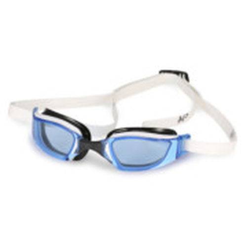 Óculos Michael Phelps XCeed Branco/Preto Lente Azul