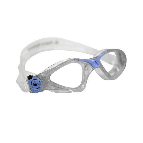 Óculos Natação Kayenne Ladies Lente Transparente Aqua Sphere - Gliter/Azul