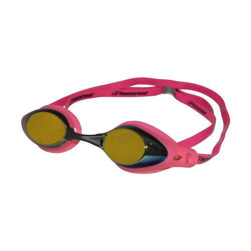 Óculos Natação Racer Pro Mirror Hammerhead / Rosa