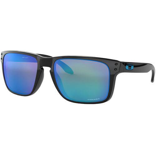 Óculos Oakley Holbrook XL Polished Black / Prizm Sapphire - Preto+Azul - UNI