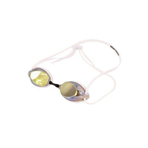 Óculos para Natação Endurance Mirror Branco e Dourado Mormaii