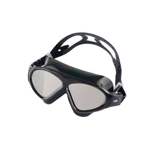 Óculos para Natação Orbit Preto Espelhado Mormaii