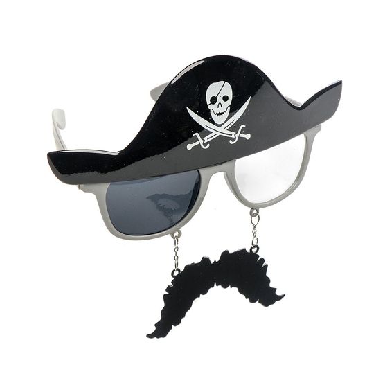 Óculos Pirata com Bigode - Cromus