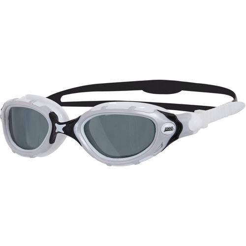 Oculos Predator Flex Lente Polarizada Ultra - Branco e Preto