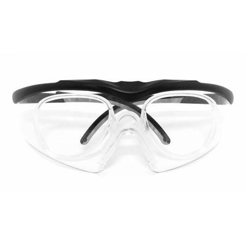 Óculos Proteção Msa Gull + Clip Interno P/lentes de Grau Antiembaçante Esportivo C.a 18067