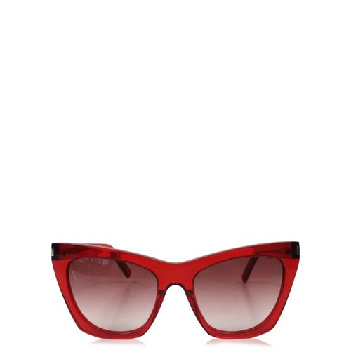 Óculos Saint Laurent Acetato Vermelho