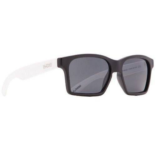 Oculos Sol Evoke Thunder AB11 Black Temple White Matte Gray Total