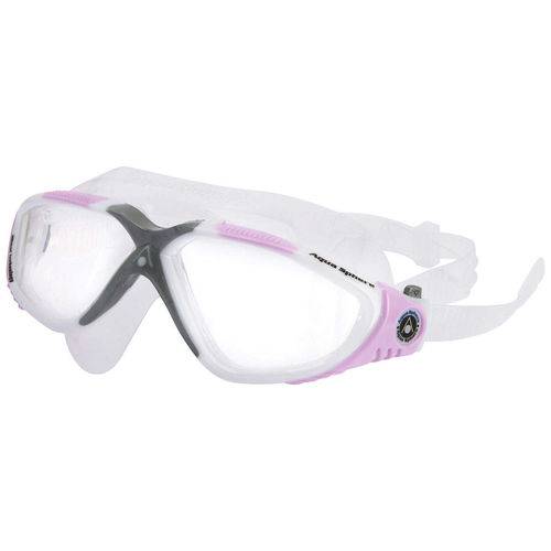 Oculos Vista Lady Branco/lilas/transp Aqua Sphere